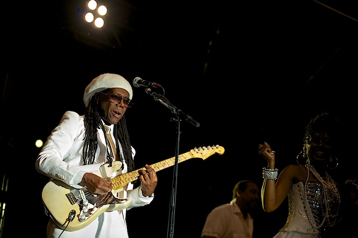 Chic feat. Nile Rodgers @ Genk on Stage 2013, picture 4, photographed by James Van Roosbroeck - FrontView Magazine