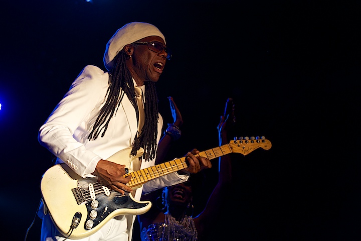 Chic feat. Nile Rodgers @ Genk on Stage 2013, picture 5, photographed by James Van Roosbroeck - FrontView Magazine