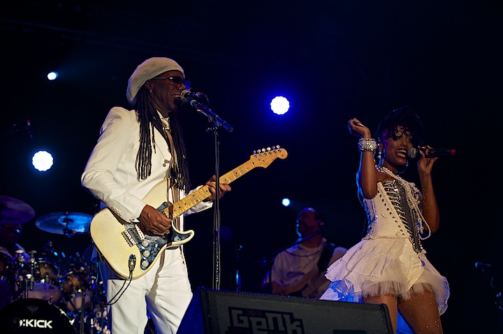 Chic feat. Nile Rodgers @ Genk on Stage 2013, picture 6, photographed by James Van Roosbroeck - FrontView Magazine
