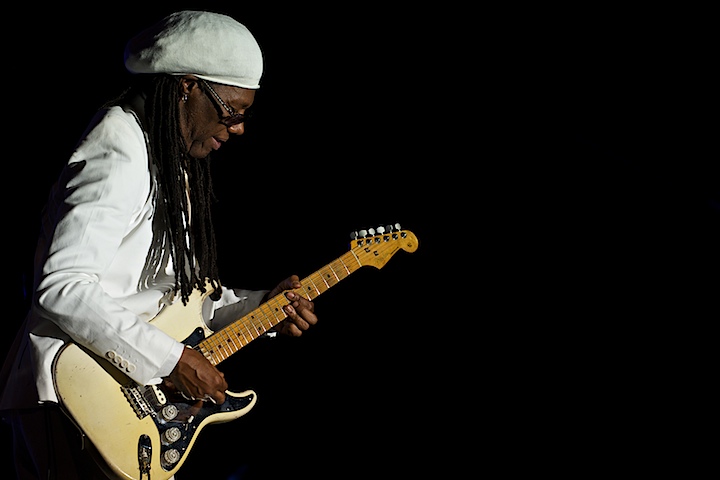 Chic feat. Nile Rodgers @ Genk on Stage 2013, picture 7, photographed by James Van Roosbroeck - FrontView Magazine