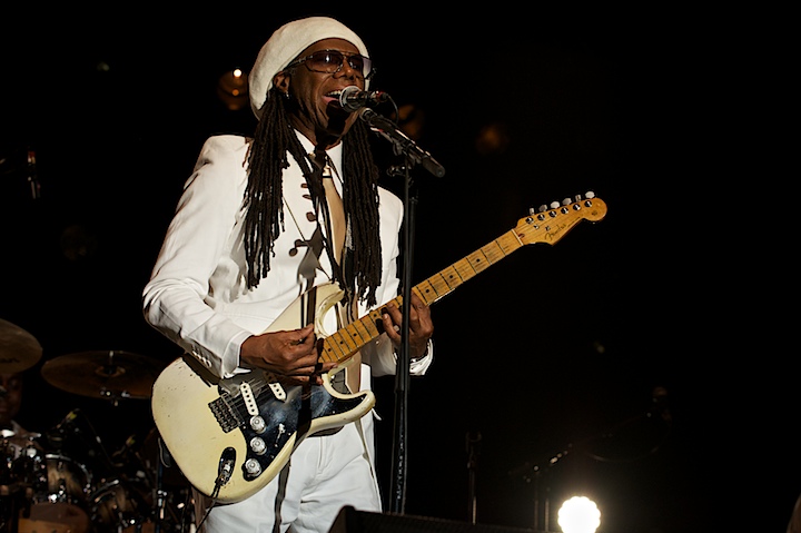 Chic feat. Nile Rodgers @ Genk on Stage 2013, picture 8, photographed by James Van Roosbroeck - FrontView Magazine