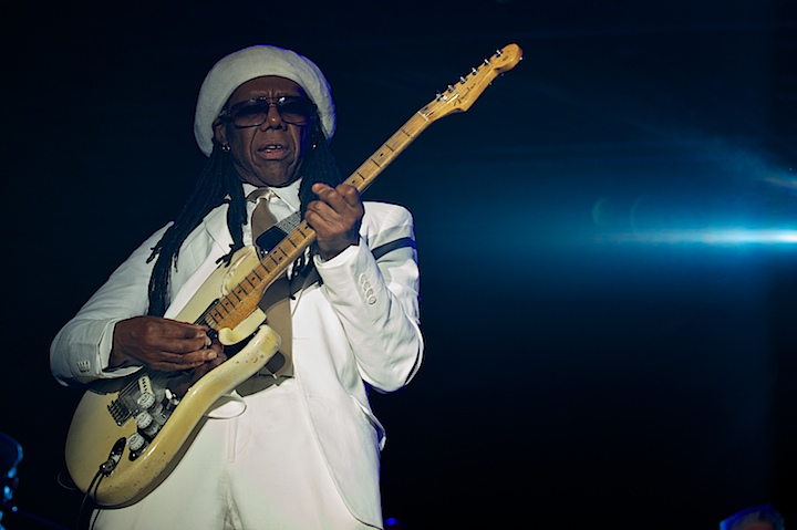 Chic feat. Nile Rodgers @ Genk on Stage 2013, picture 10, photographed by James Van Roosbroeck - FrontView Magazine