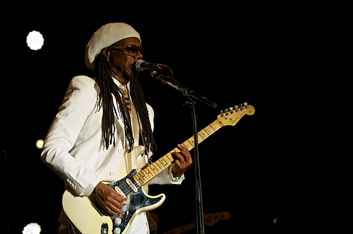 Chic feat. Nile Rodgers @ Genk on Stage 2013, picture 12, photographed by James Van Roosbroeck - FrontView Magazine