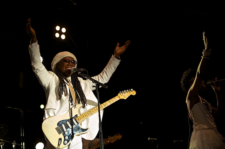 Chic feat. Nile Rodgers @ Genk on Stage 2013, picture 18, photographed by James Van Roosbroeck - FrontView Magazine