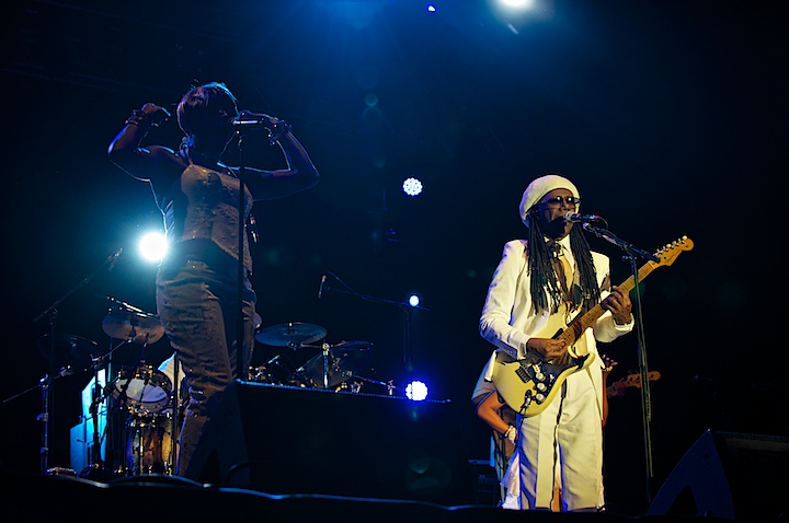 Chic feat. Nile Rodgers @ Genk on Stage 2013, picture 19, photographed by James Van Roosbroeck - FrontView Magazine