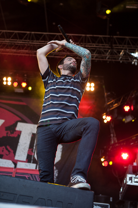 A Day To Remember @ Vainstream Rockfest, foto 7, foto's door Dorien Goetschalckx - FrontView Magazine