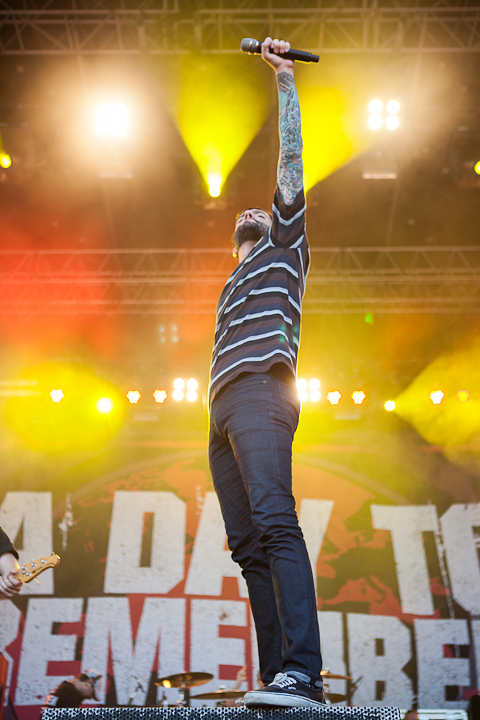 A Day To Remember @ Vainstream Rockfest, foto 9, foto's door Dorien Goetschalckx - FrontView Magazine
