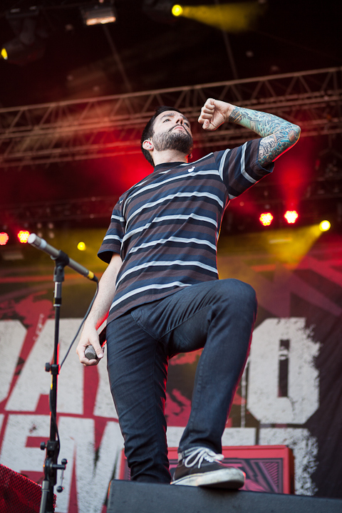 A Day To Remember @ Vainstream Rockfest, foto 11, foto's door Dorien Goetschalckx - FrontView Magazine