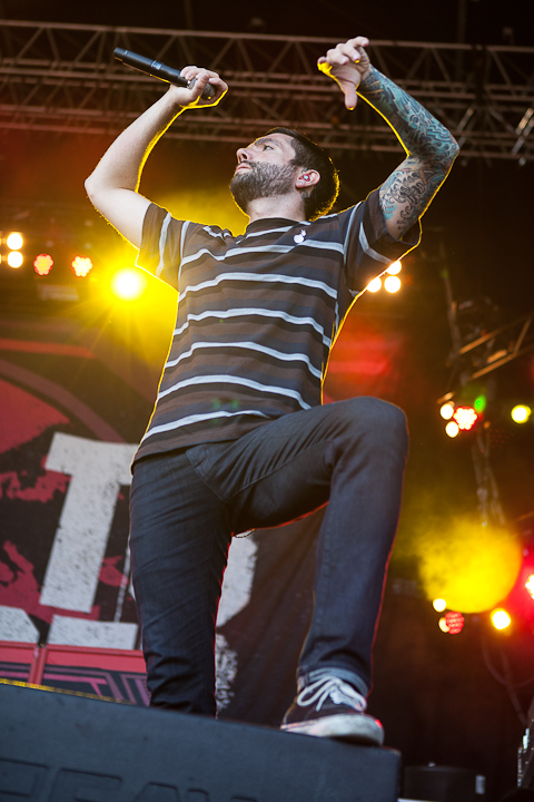 A Day To Remember @ Vainstream Rockfest, foto 13, foto's door Dorien Goetschalckx - FrontView Magazine