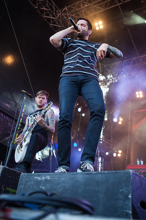 A Day To Remember @ Vainstream Rockfest, foto 14, foto's door Dorien Goetschalckx - FrontView Magazine
