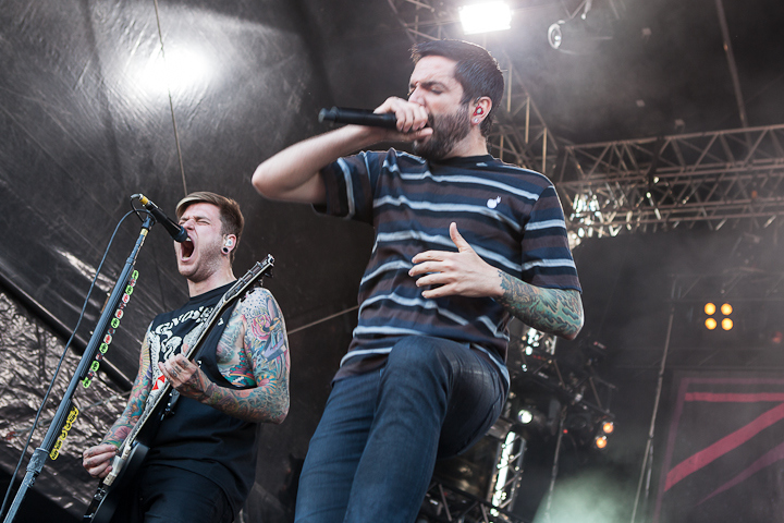 A Day To Remember @ Vainstream Rockfest, foto 18, foto's door Dorien Goetschalckx - FrontView Magazine