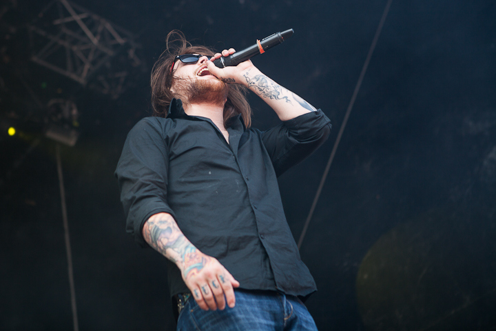 Asking Alexandria @ Vainstream Rockfest, picture 6, photographed by Dorien Goetschalckx - FrontView Magazine