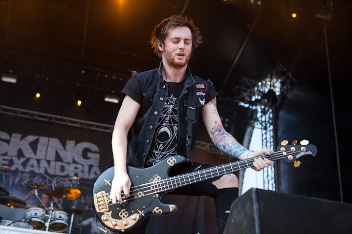 Asking Alexandria @ Vainstream Rockfest, picture 9, photographed by Dorien Goetschalckx - FrontView Magazine