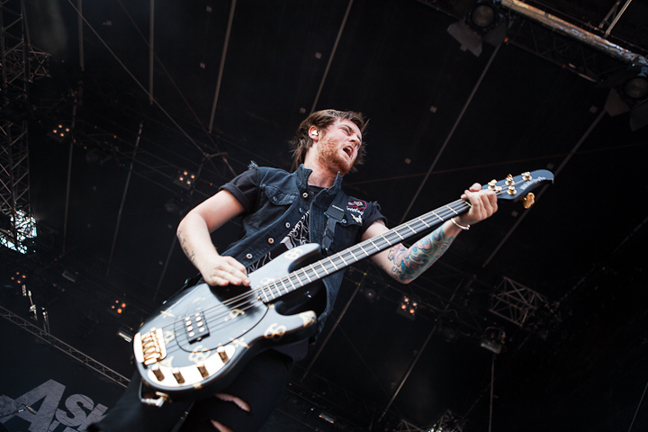 Asking Alexandria @ Vainstream Rockfest, picture 15, photographed by Dorien Goetschalckx - FrontView Magazine