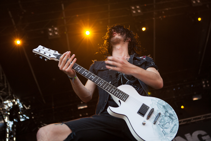 Asking Alexandria @ Vainstream Rockfest, picture 16, photographed by Dorien Goetschalckx - FrontView Magazine