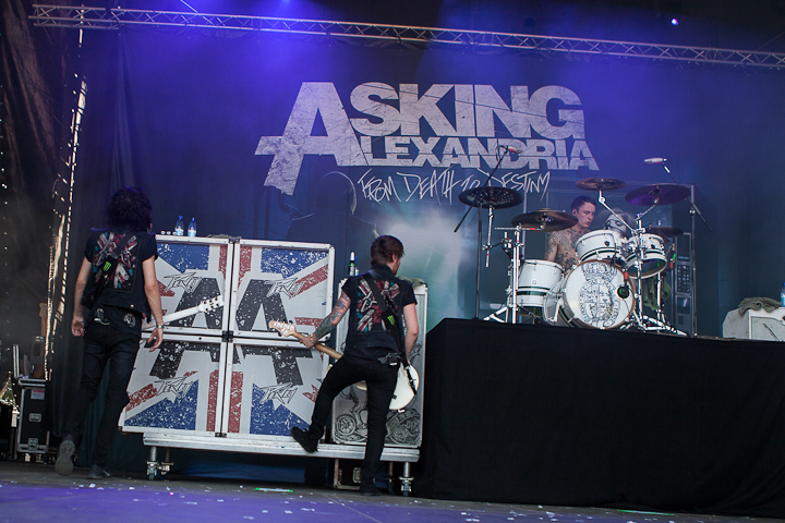 Asking Alexandria @ Vainstream Rockfest, picture 18, photographed by Dorien Goetschalckx - FrontView Magazine