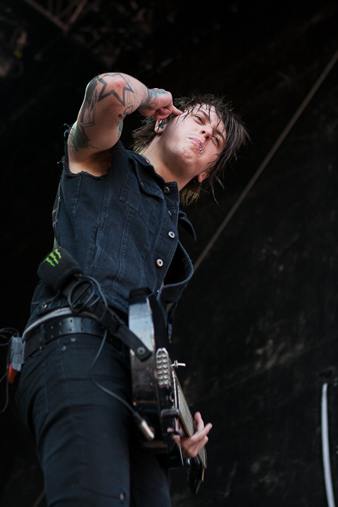 Asking Alexandria @ Vainstream Rockfest, picture 28, photographed by Dorien Goetschalckx - FrontView Magazine