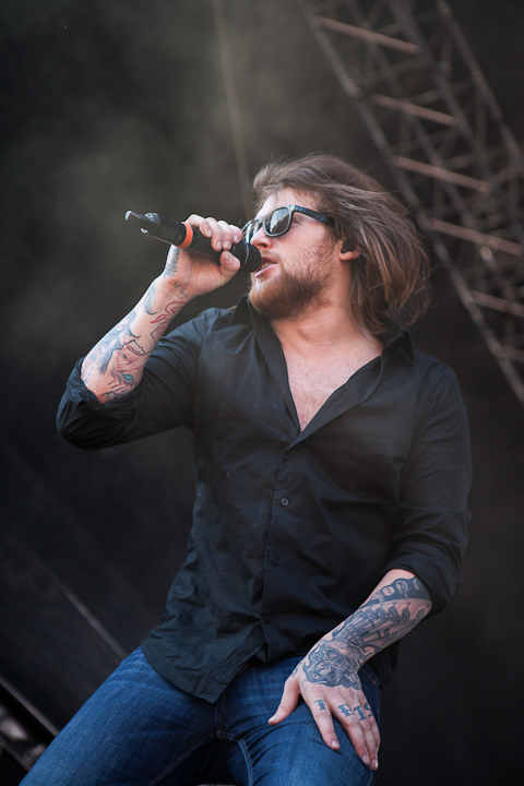 Asking Alexandria @ Vainstream Rockfest, picture 29, photographed by Dorien Goetschalckx - FrontView Magazine