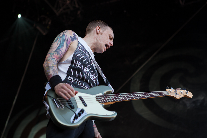 Boysetsfire @ Vainstream Rockfest, picture 2, photographed by Dorien Goetschalckx - FrontView Magazine