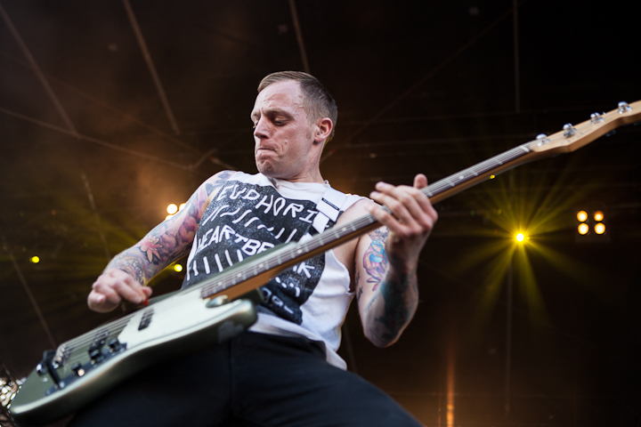 Boysetsfire @ Vainstream Rockfest, picture 3, photographed by Dorien Goetschalckx - FrontView Magazine