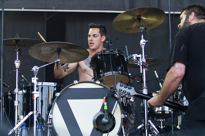 Boysetsfire @ Vainstream Rockfest, picture 8, photographed by Dorien Goetschalckx - FrontView Magazine