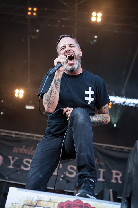 Boysetsfire @ Vainstream Rockfest, picture 30, photographed by Dorien Goetschalckx - FrontView Magazine