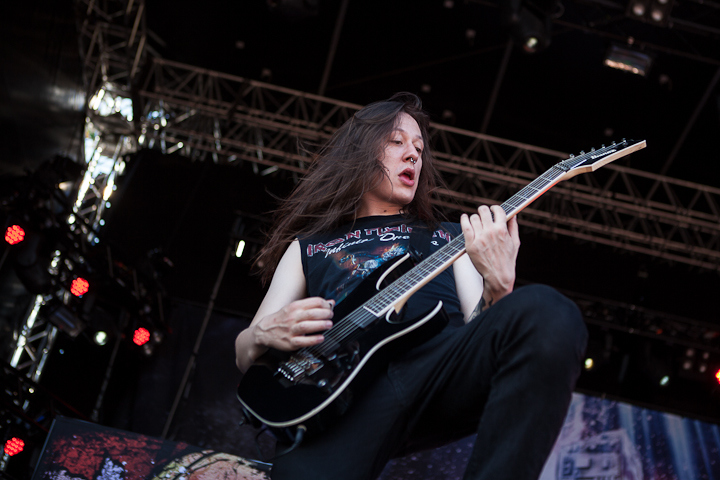 Callejon @ Vainstream Rockfest, picture 1, photographed by Dorien Goetschalckx - FrontView Magazine