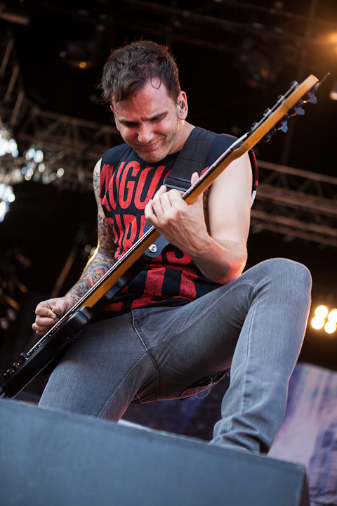 Callejon @ Vainstream Rockfest, picture 3, photographed by Dorien Goetschalckx - FrontView Magazine