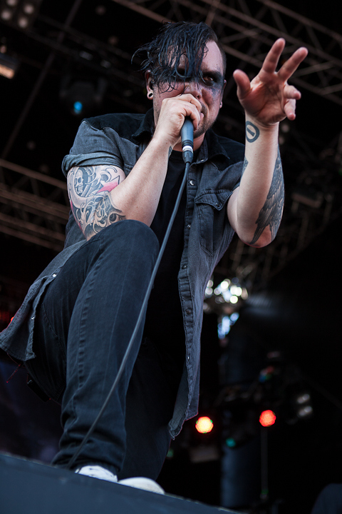 Callejon @ Vainstream Rockfest, picture 4, photographed by Dorien Goetschalckx - FrontView Magazine