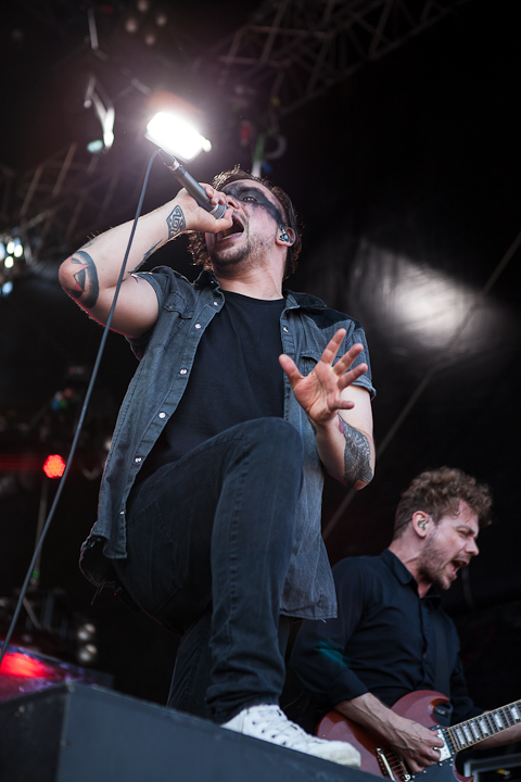Callejon @ Vainstream Rockfest, picture 6, photographed by Dorien Goetschalckx - FrontView Magazine
