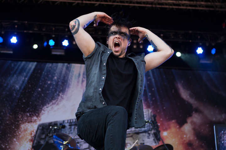 Callejon @ Vainstream Rockfest, picture 7, photographed by Dorien Goetschalckx - FrontView Magazine