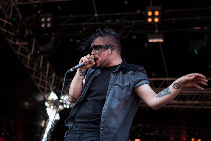 Callejon @ Vainstream Rockfest, picture 18, photographed by Dorien Goetschalckx - FrontView Magazine
