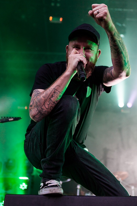 In Flames @ Vainstream Rockfest, picture 2, photographed by Dorien Goetschalckx - FrontView Magazine