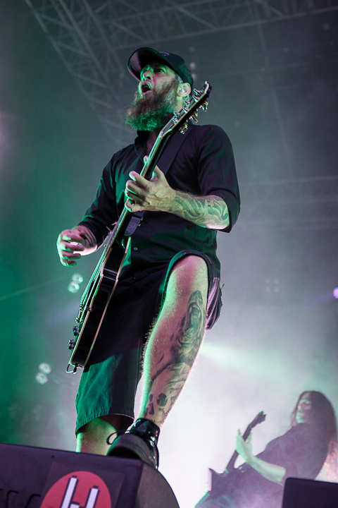 In Flames @ Vainstream Rockfest, picture 5, photographed by Dorien Goetschalckx - FrontView Magazine