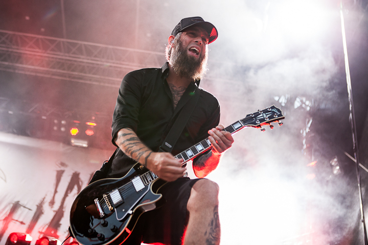 In Flames @ Vainstream Rockfest, picture 6, photographed by Dorien Goetschalckx - FrontView Magazine