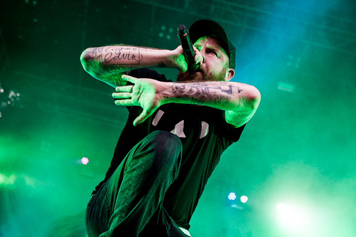 In Flames @ Vainstream Rockfest, picture 7, photographed by Dorien Goetschalckx - FrontView Magazine