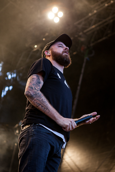 In Flames @ Vainstream Rockfest, picture 8, photographed by Dorien Goetschalckx - FrontView Magazine