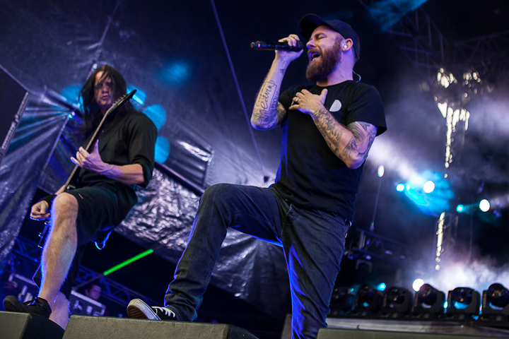 In Flames @ Vainstream Rockfest, picture 15, photographed by Dorien Goetschalckx - FrontView Magazine