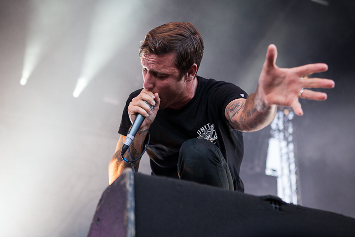 Parkway Drive @ Vainstream Rockfest, picture 2, photographed by Dorien Goetschalckx - FrontView Magazine