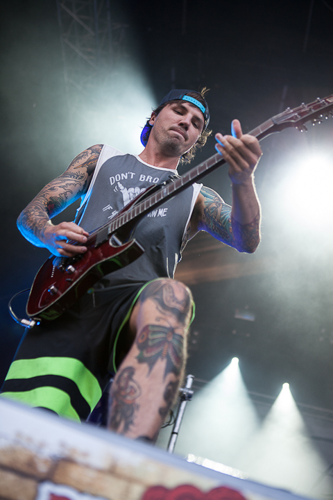Parkway Drive @ Vainstream Rockfest, picture 3, photographed by Dorien Goetschalckx - FrontView Magazine