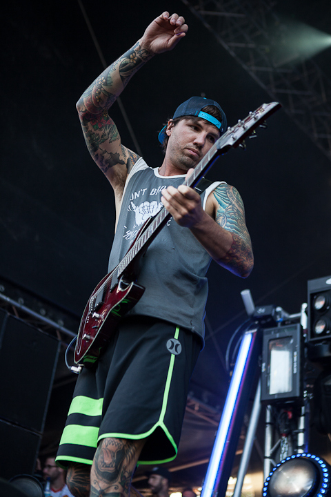 Parkway Drive @ Vainstream Rockfest, picture 5, photographed by Dorien Goetschalckx - FrontView Magazine