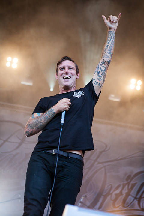 Parkway Drive @ Vainstream Rockfest, picture 9, photographed by Dorien Goetschalckx - FrontView Magazine