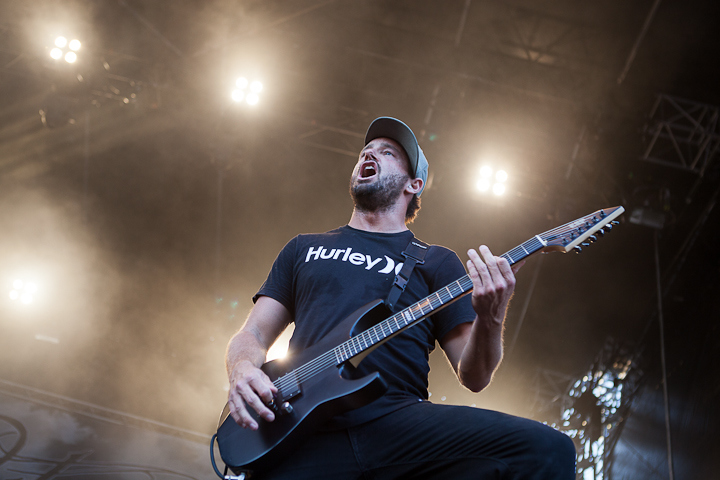 Parkway Drive @ Vainstream Rockfest, picture 23, photographed by Dorien Goetschalckx - FrontView Magazine