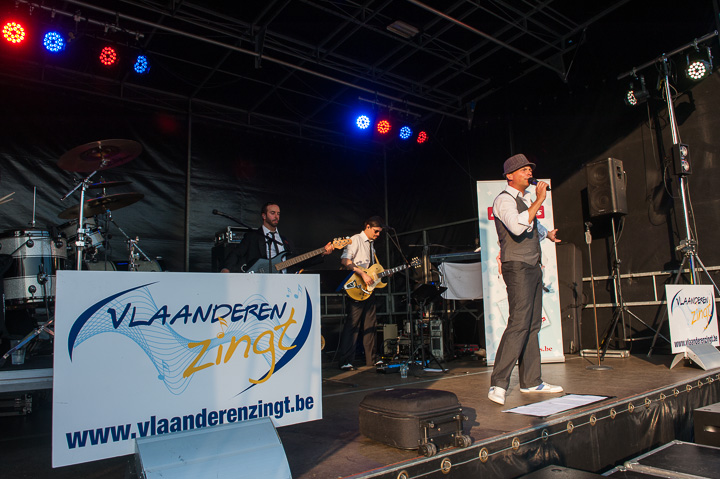 Wim Leys @ Vlaanderen Zingt Averbode, picture 10, photographed by James Van Roosbroeck - FrontView Magazine