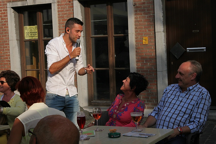 Maarten Cox @ Vlaanderen Zingt in Bilzen, picture 21, photographed by Heidi Elen - FrontView Magazine