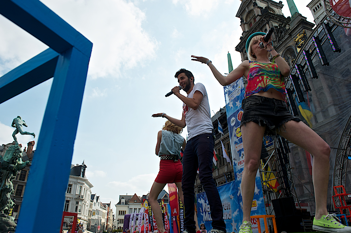 Ketnetband - Vlaanderen Muziekland @ Antwerpen, picture 21, photographed by James Van Roosbroeck - FrontView Magazine