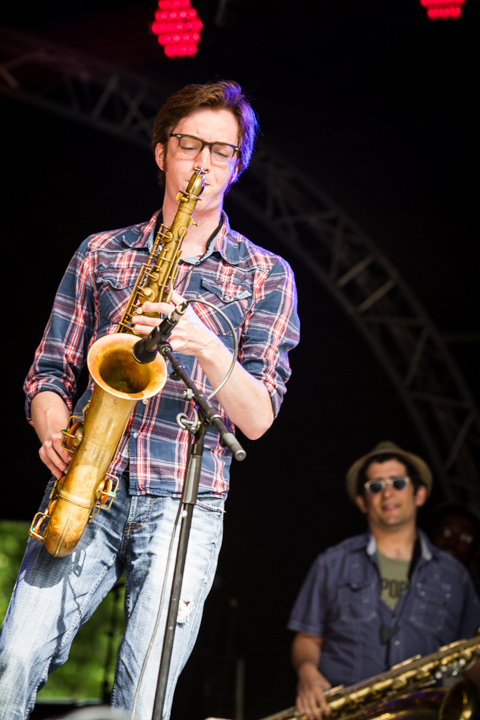 Trombone Shorty @ Les Ardentes, picture 1, photographed by Tom Stessens - FrontView Magazine