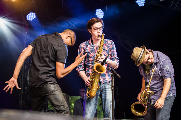Trombone Shorty @ Les Ardentes, picture 5, photographed by Tom Stessens - FrontView Magazine