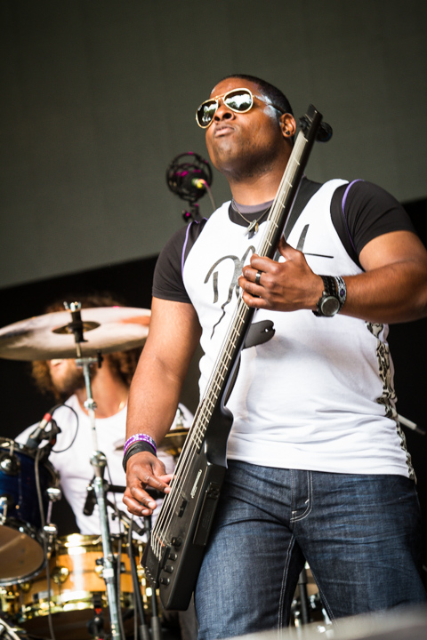 Trombone Shorty @ Les Ardentes, picture 12, photographed by Tom Stessens - FrontView Magazine