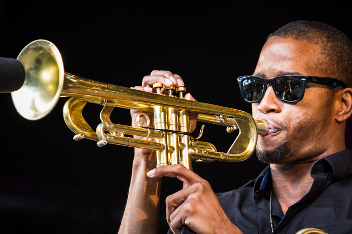 Trombone Shorty @ Les Ardentes, picture 14, photographed by Tom Stessens - FrontView Magazine